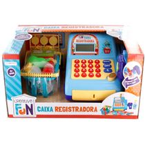 CREATIVE FUN CAIXA REGISTRADORA AZUL - MULTILASER