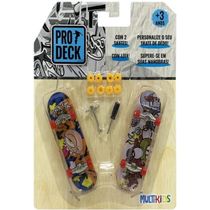 PRO DECK 2 SKATES DE DEDO - MULTILASER