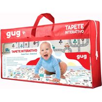 TAPETE DUPLA FACE ZOO URSO 200x150x1CM - SHINY TOYS
