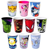 10 Copos para Base de Ovo de Páscoa Caseiro Infantil Estampado Personagens