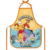 Avental Escolar Infantil Estampado 39x49 cm - DAC -  POOH