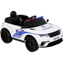 Mini Carro Elétrico Bel Brink  R/C Drift Polícia Branco 12V 3+ 936301