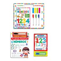 Combo Escolinha Divertida Números - Kit com 3 Livros