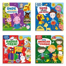 Combo Coleção Levante as Abinhas - Kit com 4 Livrinhos