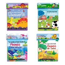 Combo Meu Livrinho de Banho Divertido  - Kit com 4 Livrinhos de Banho