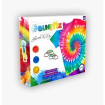 Conjunto De Artes - Kit De Pintura Tie - Die Com Camiseta - EuQFiz - Tam PP - I9 Brinquedos