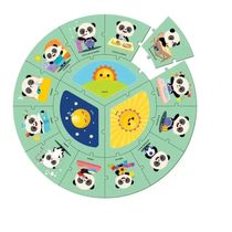 SEQUENCIA LÓGICA MINHA ROTINA QUEBRA CABEÇA MADEIRA 3 ANOS+