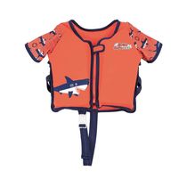 Colete com Espuma Manga Curta - Laranja