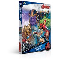 Quebra-Cabeça - 100 Peças - Disney - Marvel - Os Vingadores - Toyster