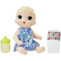 Boneca Baby Alive  - Hora do Xixi - Loira - Hasbro Original