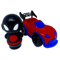 Carrinho com Boneco Baby Herói Aranha - Mercotoys