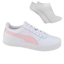 Kit Tênis Puma Carina L Feminino + Par De Meia