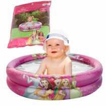 Piscina Inflável 70L Princesas Brinquedo Agua Praia Verão