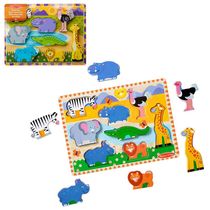 Quebra-Cabeca - Melissa & Doug - Zoológico - Sunny