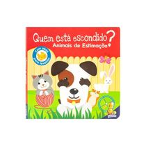 Quem está escondido? Um Livro com Abas: Animais de Estimação