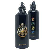 Garrafa Harry Potter Squeeze Em Alumínio Com Mosquetão 500mL Original - Zona Criativa