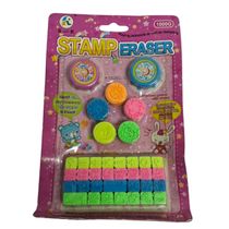 Stamp Eraser  Carimbos e Borrachas Cartela