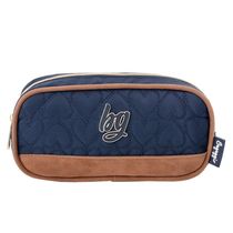 Estojo Escolar Feminino BG Girls Azul Escuro