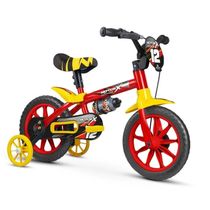 Bicicleta Infantil Aro 12 Nathor Motor X Selim em Pu