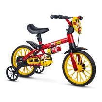 Bicicleta Infantil Aro 12 Nathor Mickey