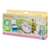 Sylvanian Families - Conjunto - Toalete e Banho Com Irmã Elefante - Epoch