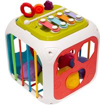 Cubo Multiatividades Formas e Encaixes 7 em 1 - Buba