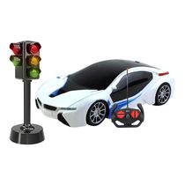 Carro de Corrida de Controle Remoto Com Luz Led Multikids - BR2138 BR2138