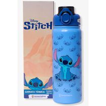 Garrafa Térmica Inox Click 650ml STITCH DISNEY Zona Criativa