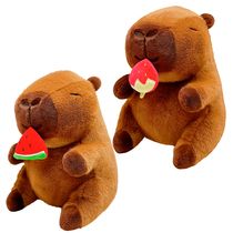 Pelúcia - Capivara - Frutas - Sortida - 30cm - Semaan