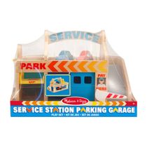 Brinquedo Estacionamento Madeira 2 Carrinhos Melissa & Doug