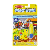 Caderno e Caneta de Água Tema: Veículos - Melissa & Doug