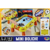 Jogo Mini Boliche Brinquedo Ate 2 Jogadores Bbr Toys