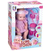 Boneca Love Born Hora De Brincar Cotiplás - 2613