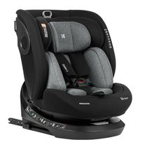 CADEIRA DE CARRO ISOFIX I-HIKE 40-150CM 360 DARK SHADOW (CINZA) - KIKKABOO