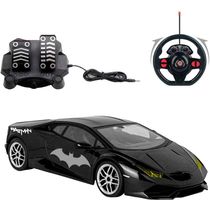 VEICULO RADIO CONTROLE - BATMAN - DARK RUNNING 7 FUNÇÕES - BATERIA RECARREGÁVEL- CANDIDE