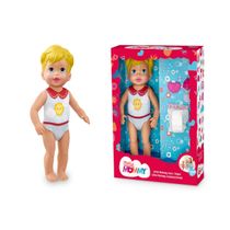 Boneca Little Mommy Cuidados Loira 32cm