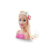 Boneca Barbie Busto Mini Styling Head Para Penteados Com Acessórios