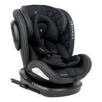 CADEIRA DE CARRO ISOFIX 360 STARK 0 A 36 BLACK (PRETO) - KIKKABOO