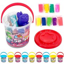 Combo 15 Baldinhos 135 Massinhas de Modelar p/ Sacola Surpresa Festa infantil