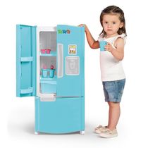 Brinquedo Infantil Geladeira Frost Fun Candy com Acessórios - TaTeTi - AZUL