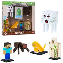 PACK MINECRAFT 6 MINI FIGURAS SORTIDAS  - MULTILASER