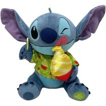 Pelúcia Stitch Attacks Snacks Sorvete de Abacaxi 25cm Original Disney