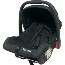 Cadeirinha para Carro Bebe Conforto Passear Baby Nina Preto