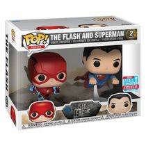 Funko Pop Justice League The Flash and Superman