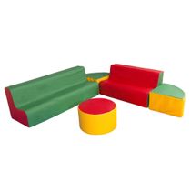 Kit Sala de Leitura Espumada com 5 Peças Bagum