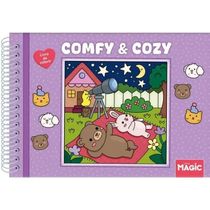 Livro De Colorir Comfy e Cozy