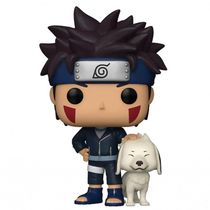 Boneco Naruto Shippuden Funko Pop Kiba with Akamaru 1194