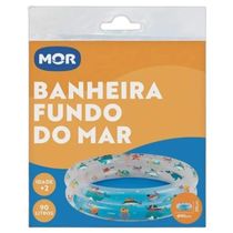 Piscina Para Bebê Banheira Fundo do Mar 90 Litros Mor