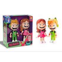 Boneco Gato Galáctico e Duda Galáctica Articulado-Divertoys
