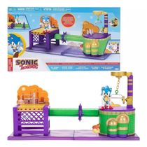 Playset Zona de Petróleo do Oceano com Boneco Sonic 3 Sunny 4418